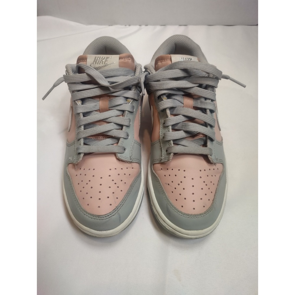 Nike Dunk Low Pink Grey White Sneakers DM8329-600 Womens Size 7 - Picture 3 of 9